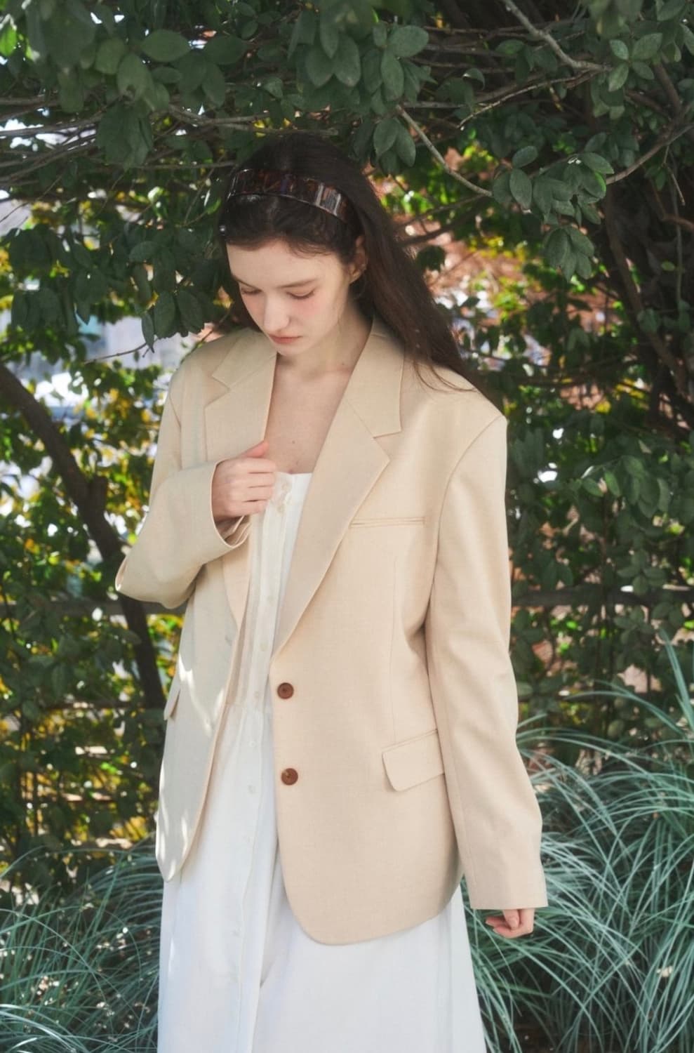 단종 제품) 포에트서울 soft classic jacket 상품이미지2