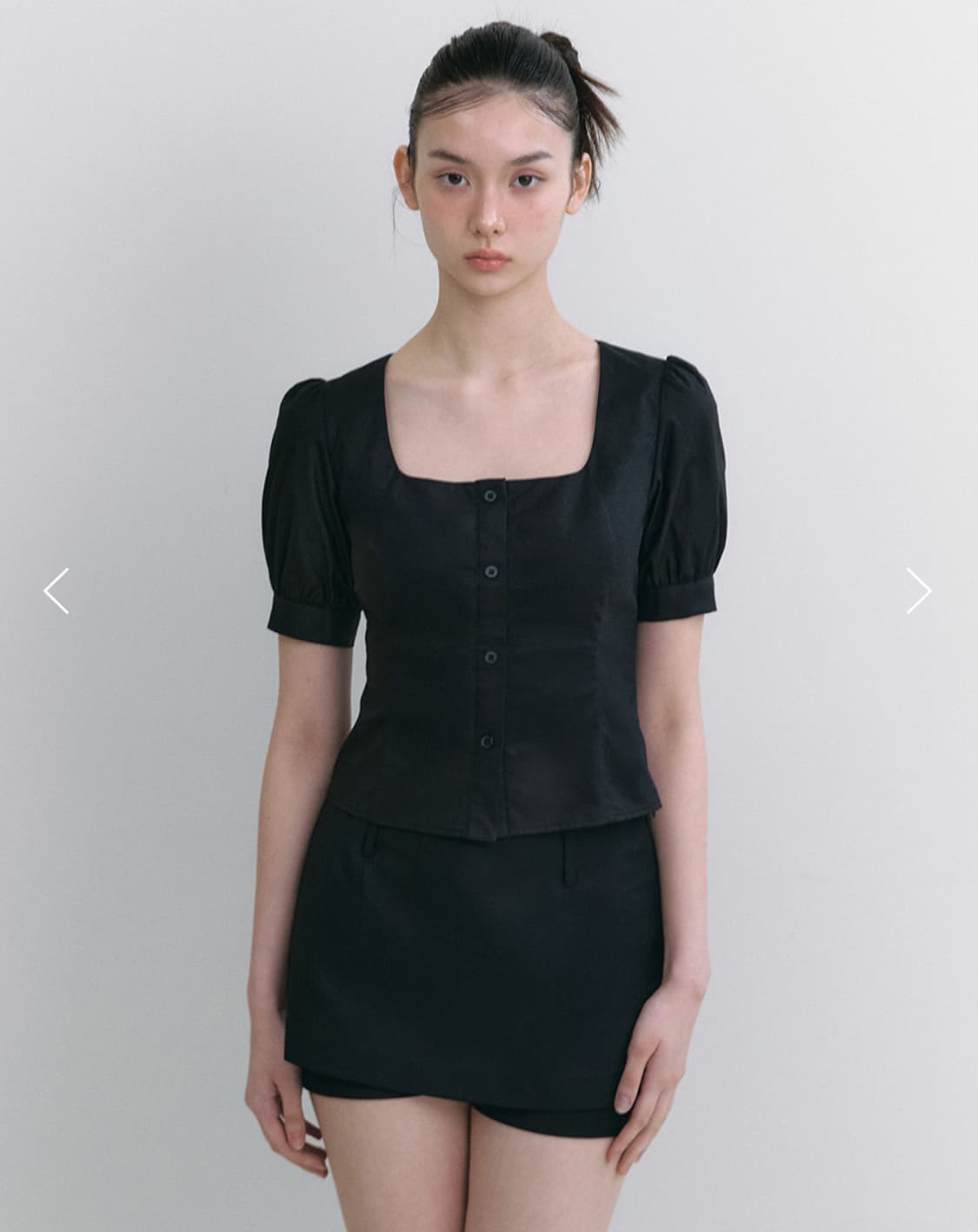 (새상품)낫유어로즈 ririu 블라우스 상품이미지2