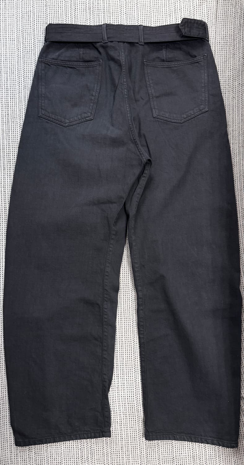 [XL]르메르 벨티드 트위스티드 팬츠 징크 상품이미지2