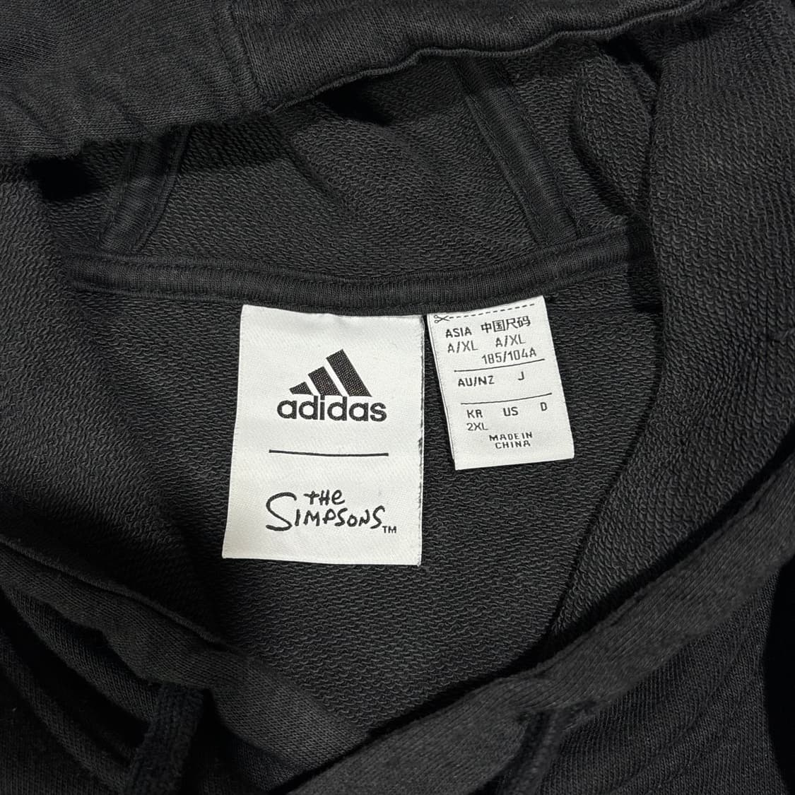 아디다스 심슨 그래픽 후드티 상품이미지4