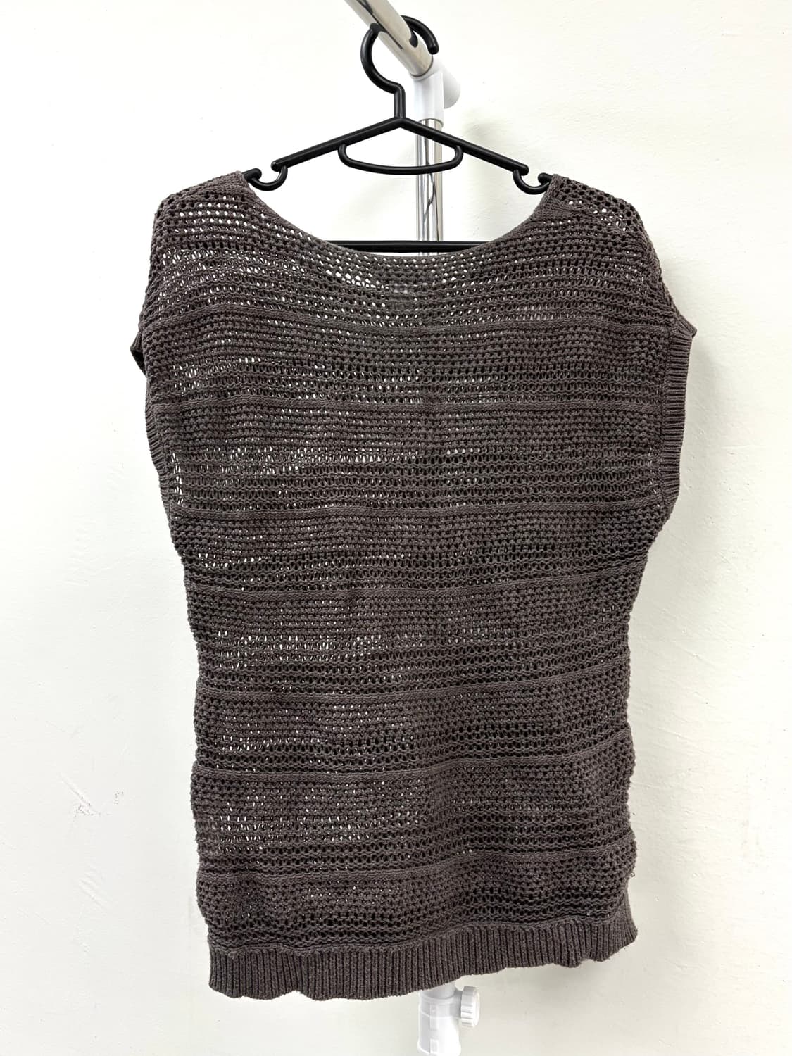 빈티지 반팔 크로셰 니트 상품이미지8