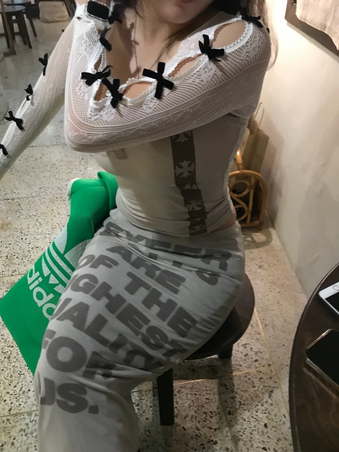 Nodress 노드레스 화이트 볼레로 가디건 상품이미지3