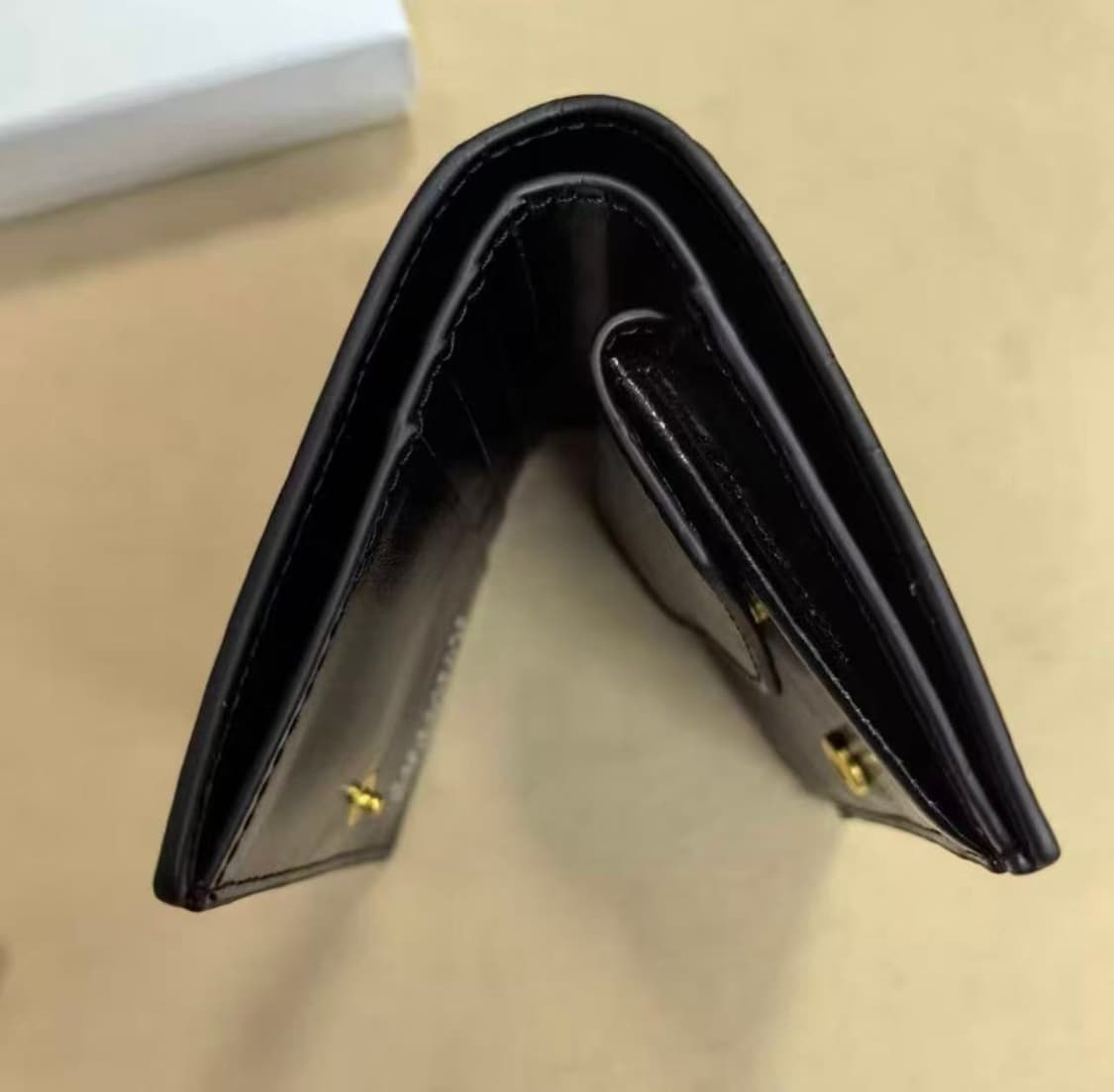 MM6 메종 마르지엘라 새틴 블랙 지갑 카드지갑 상품이미지3