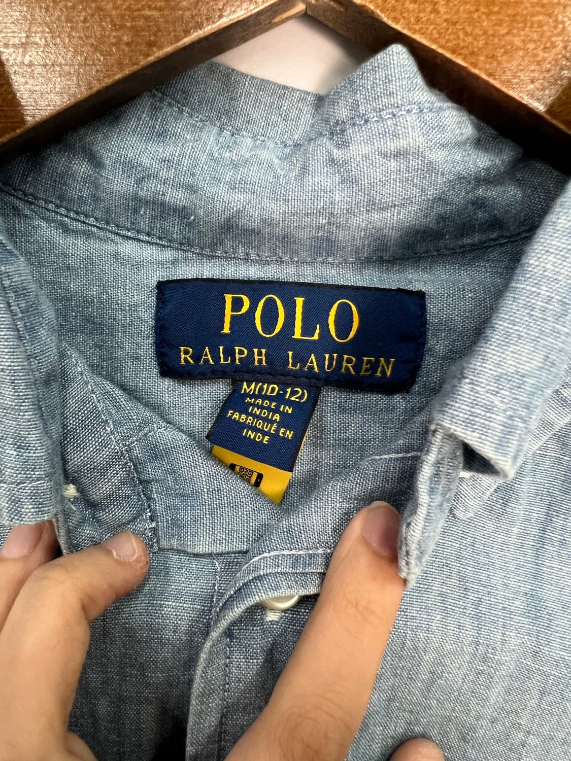 폴로 연청 셔츠 상품이미지2