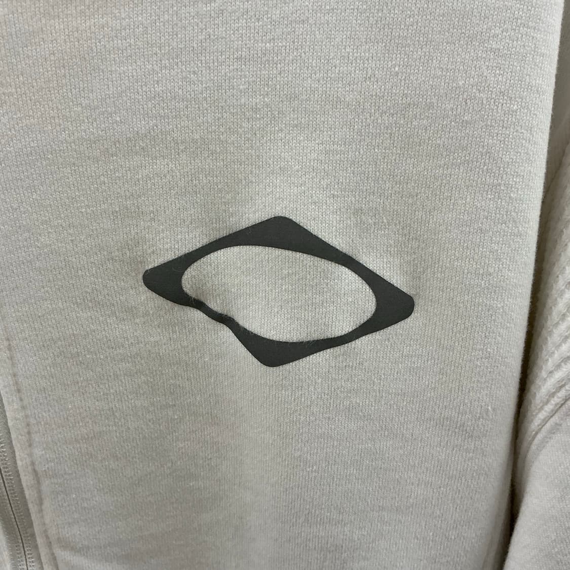 W 미스치프 패널드 와플 후드집업 상품이미지3