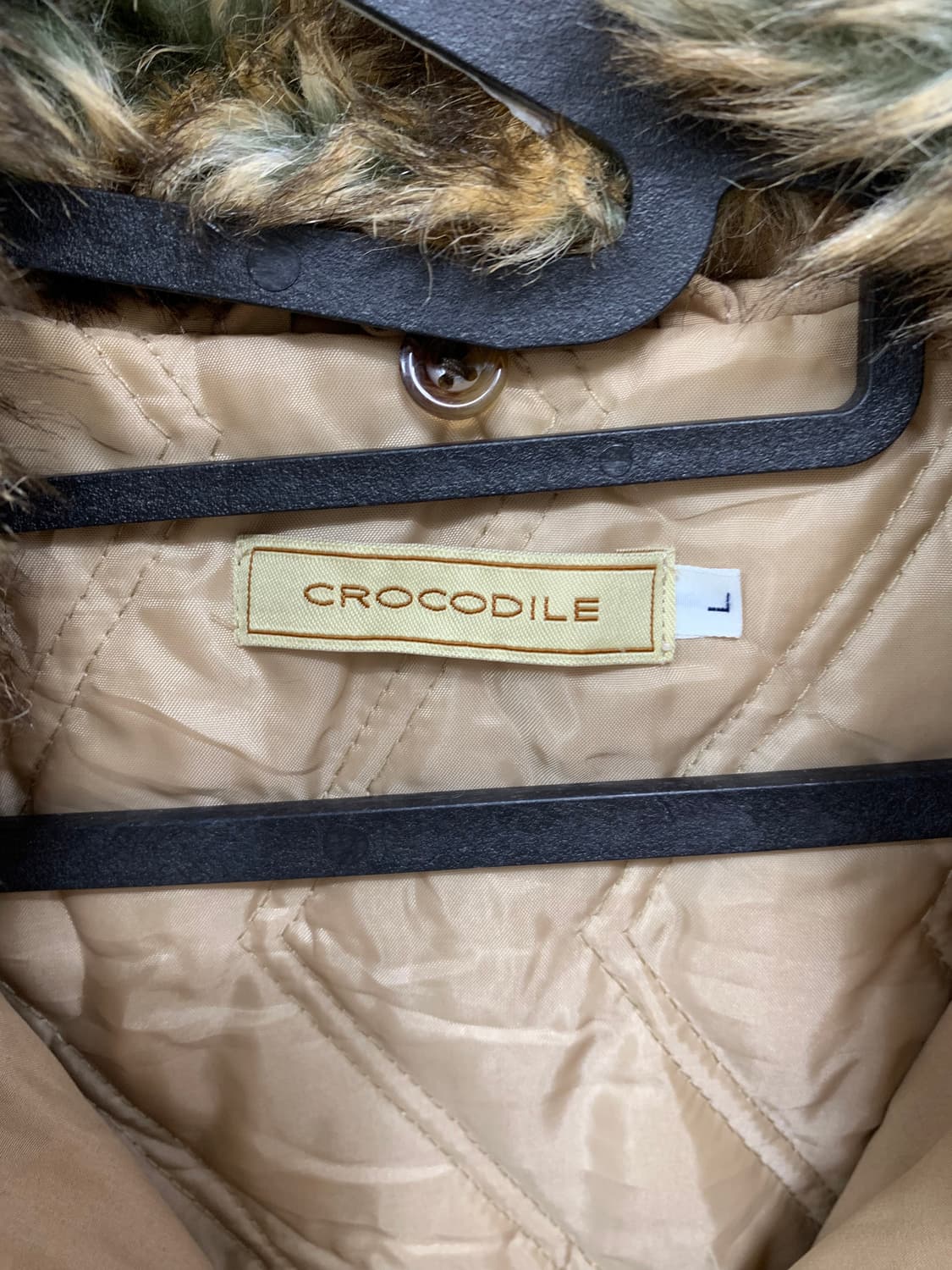[CROCODILE] 크로커다일 울프죠 베이지 야상 자켓 상품이미지9