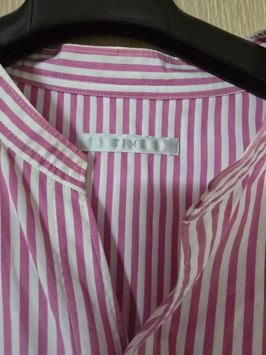 타임옴므 스트라이프 셔츠 상품이미지5