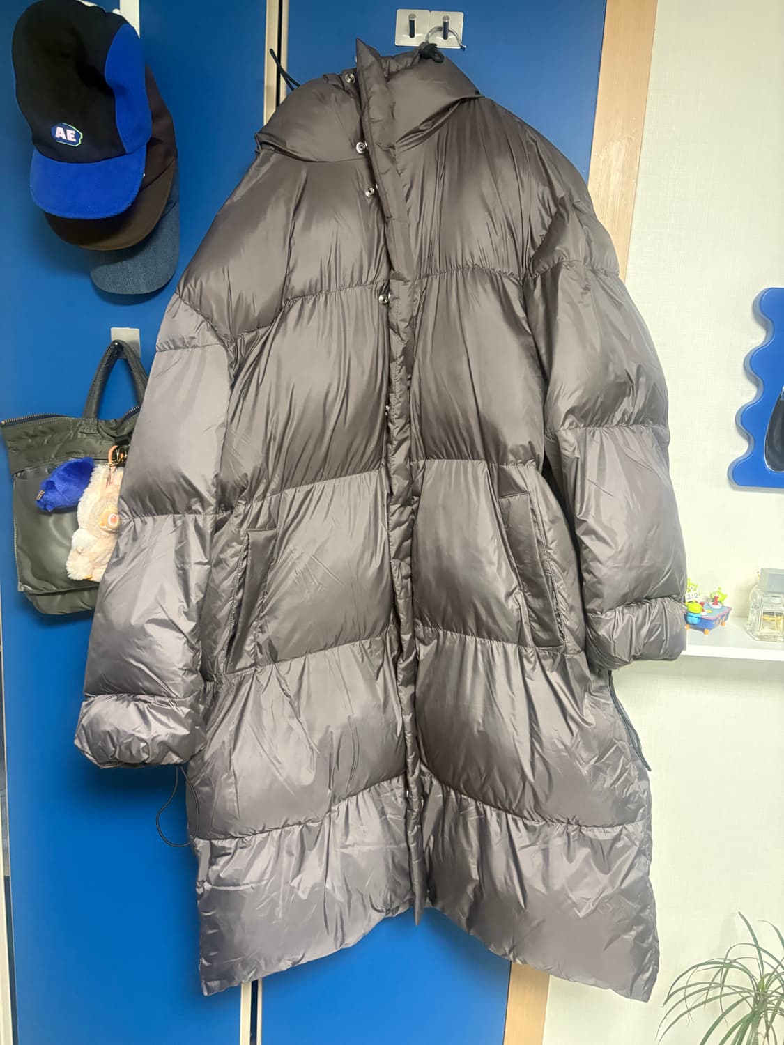 디젤 W 타크리 재킷 그레이 [롱패딩] 빅사이즈 4xl 상품이미지1