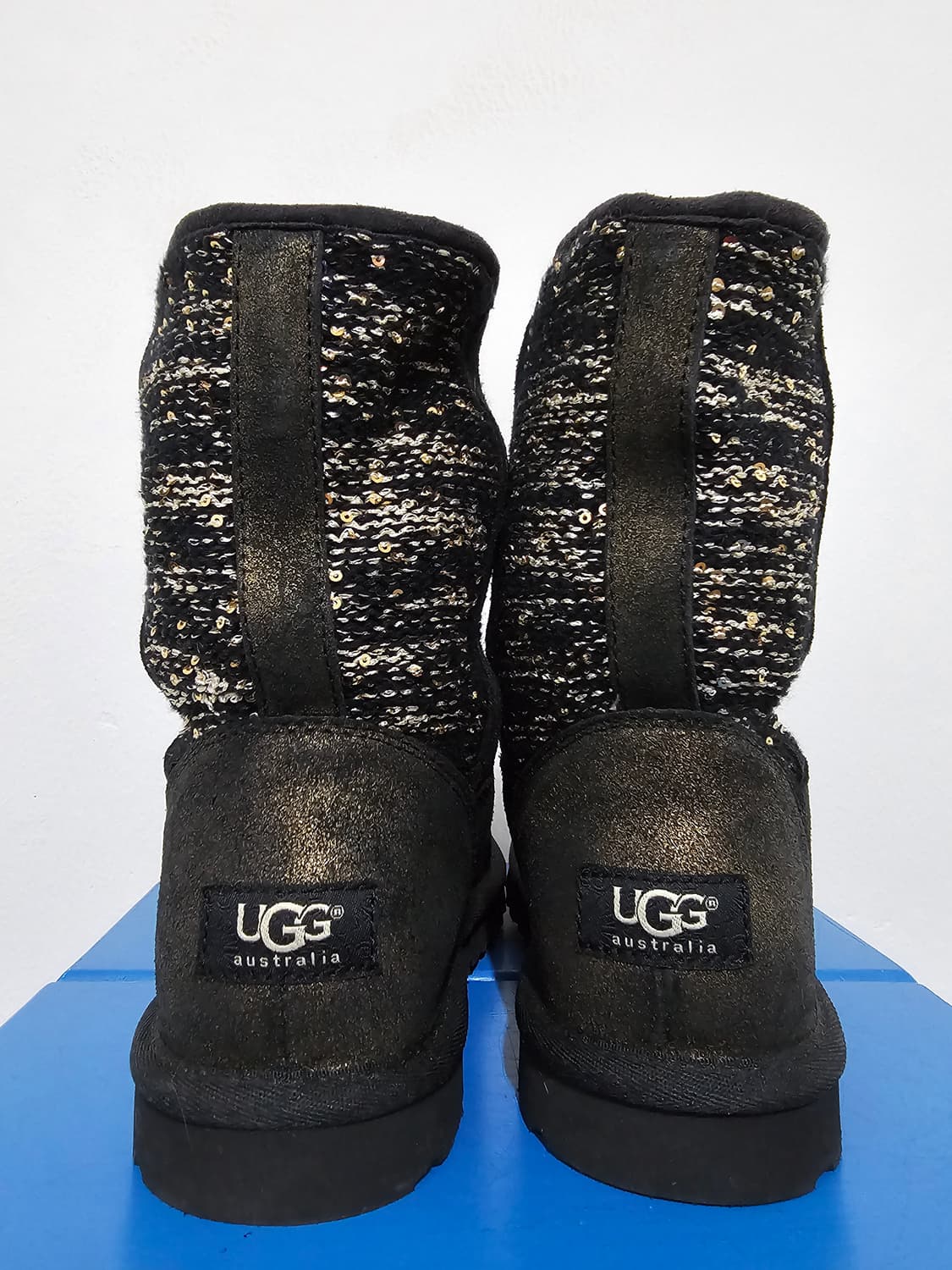 UGG 스팡클 반짝이 포인트 반부츠 230. 택없는 새제품 상품이미지2
