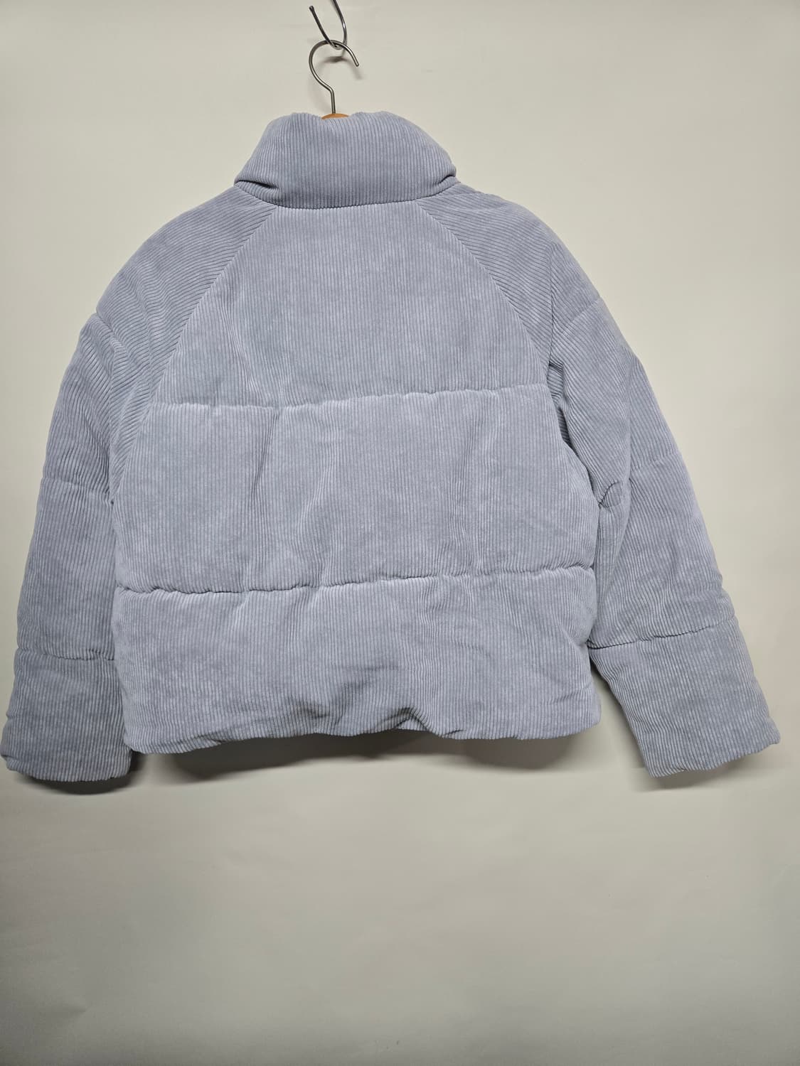 스파오 코듀로이 패딩 M 소라색 상품이미지2