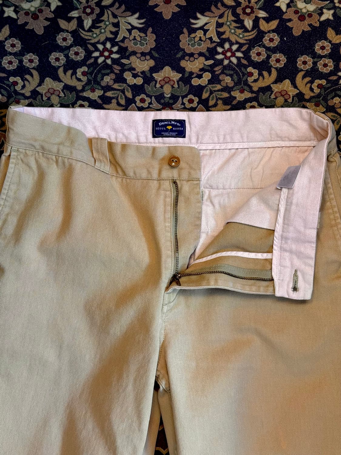 데밀 치노팬츠 카키 34 상품이미지3