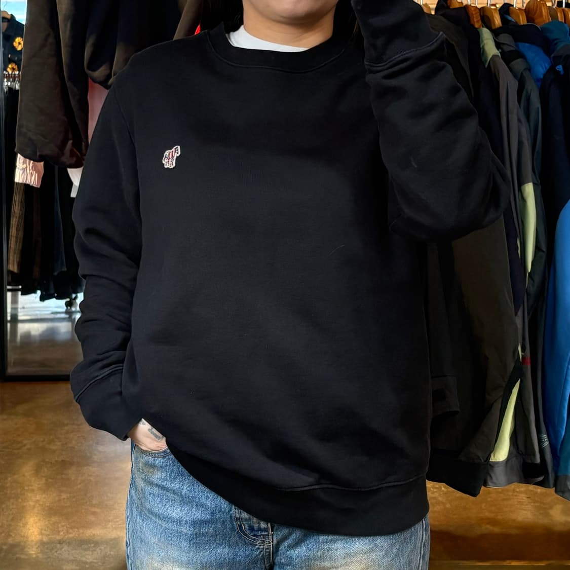 폴스미스 블랙 맨투맨 상품이미지1