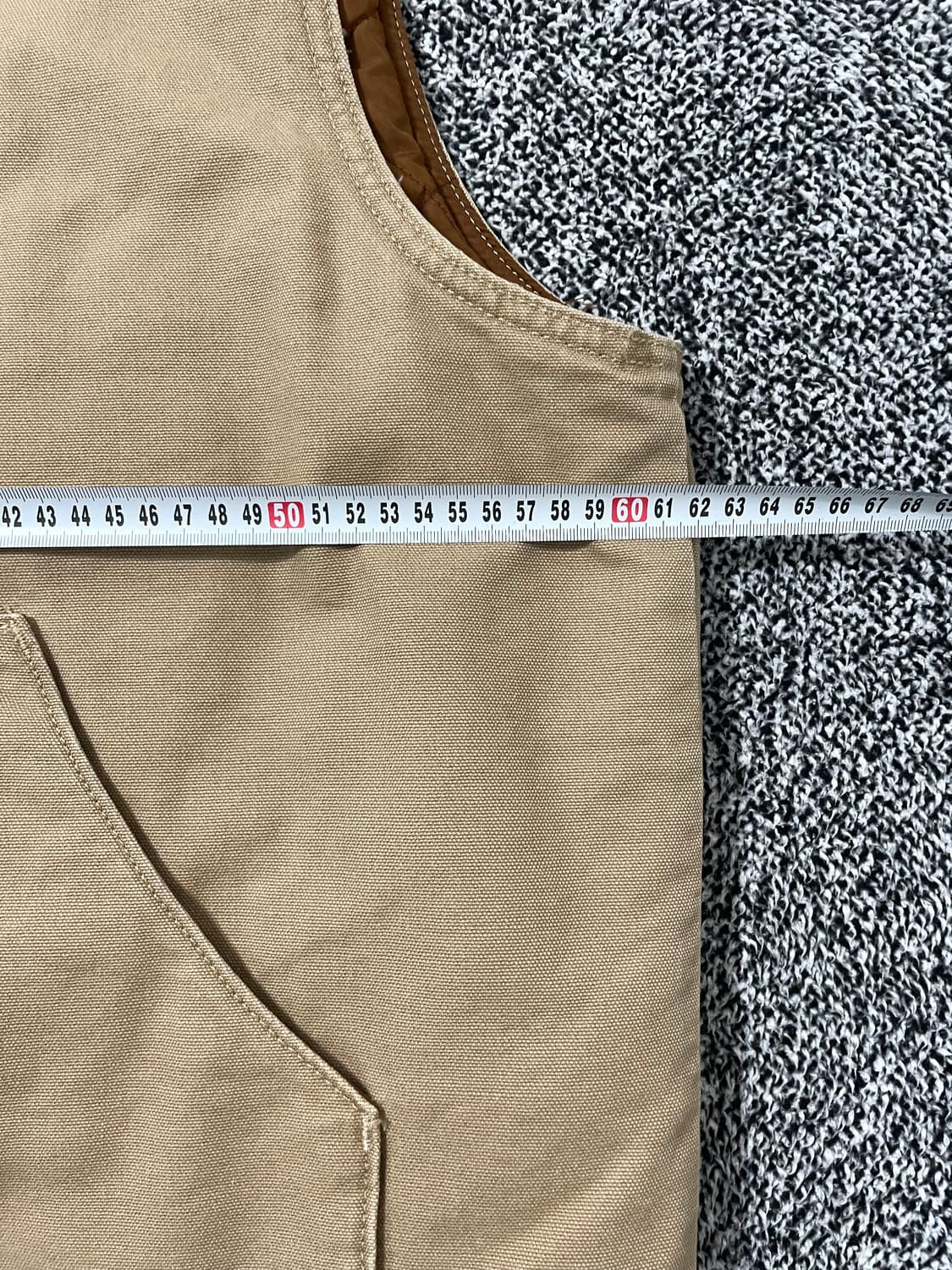 빈티지9. 리바이스 샌섬 베스트 경량 패딩 조끼 릴렉스드 베이지 데님 상품이미지5