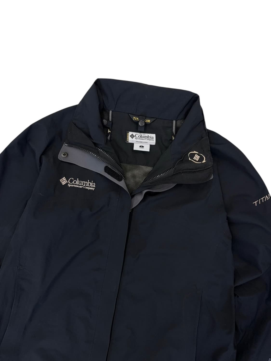 컬럼비아 콜롬비아 고어텍스 바람막이 블랙 (여성L)  상품이미지3