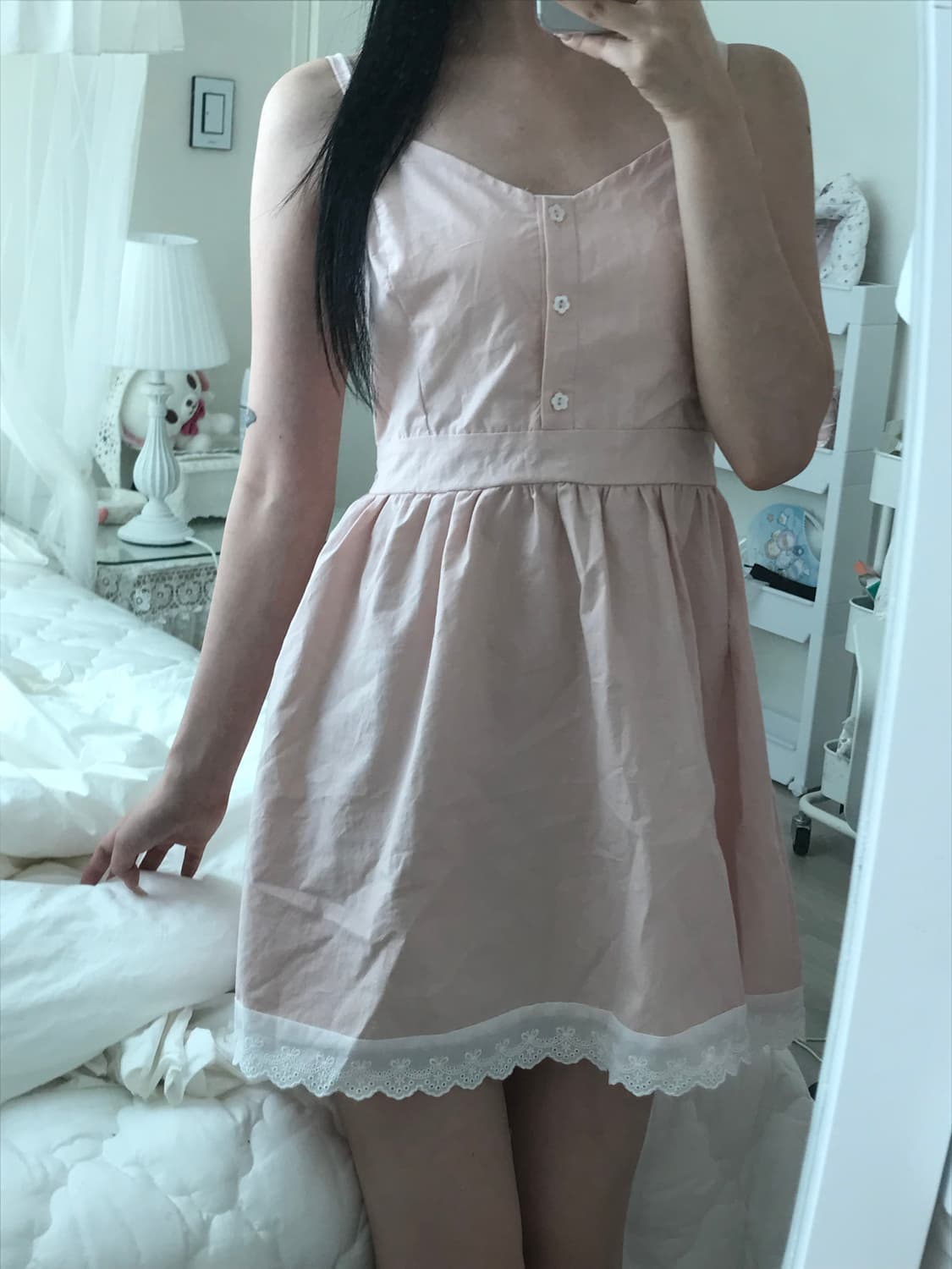 sugarbliss 슈가블리스 워니하우스 멜팅크림 드레스 원피스 상품이미지5