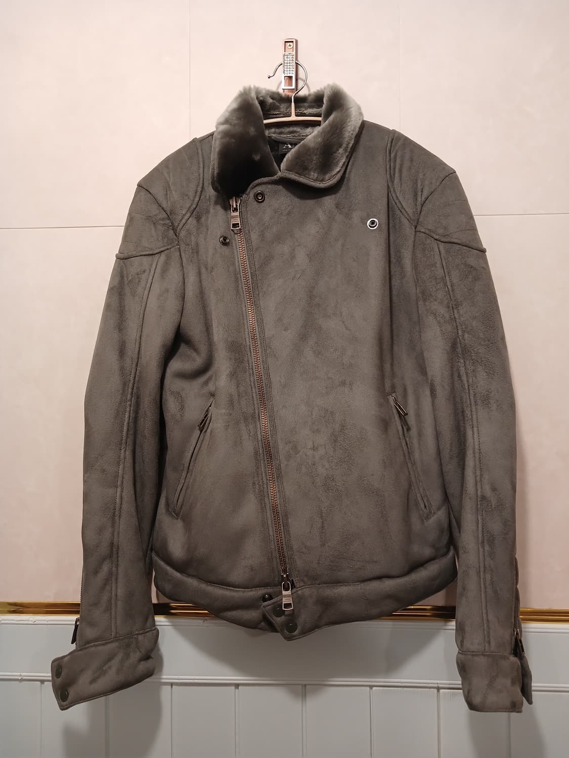 알마니 익스체인지 정품 여성 스웨이드 자켓 95 - 165 (S) 사이즈 상품이미지1