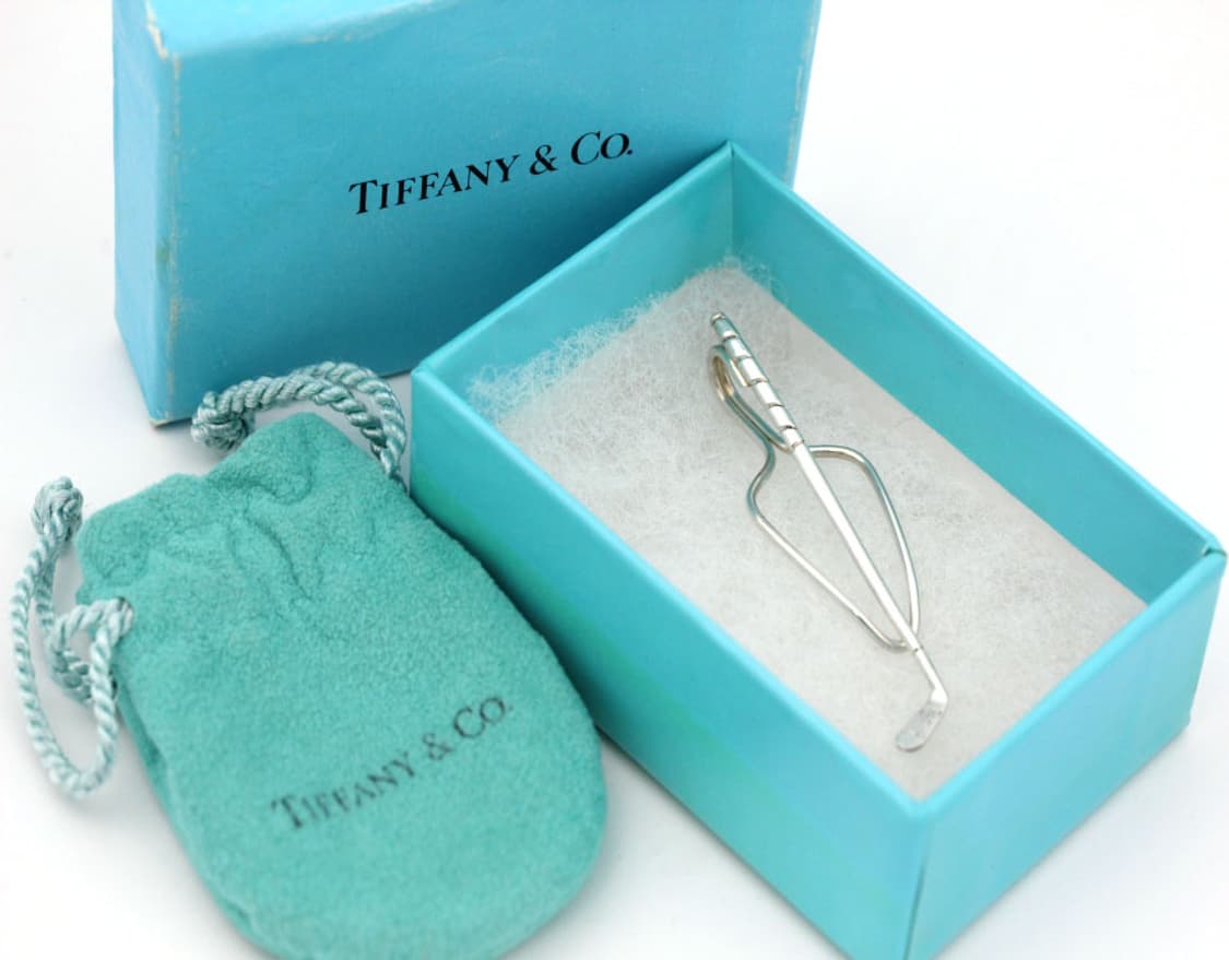 티파니앤코 A등급 5.5cm 하이엔드 은 실버 명품 타이바 상품이미지1