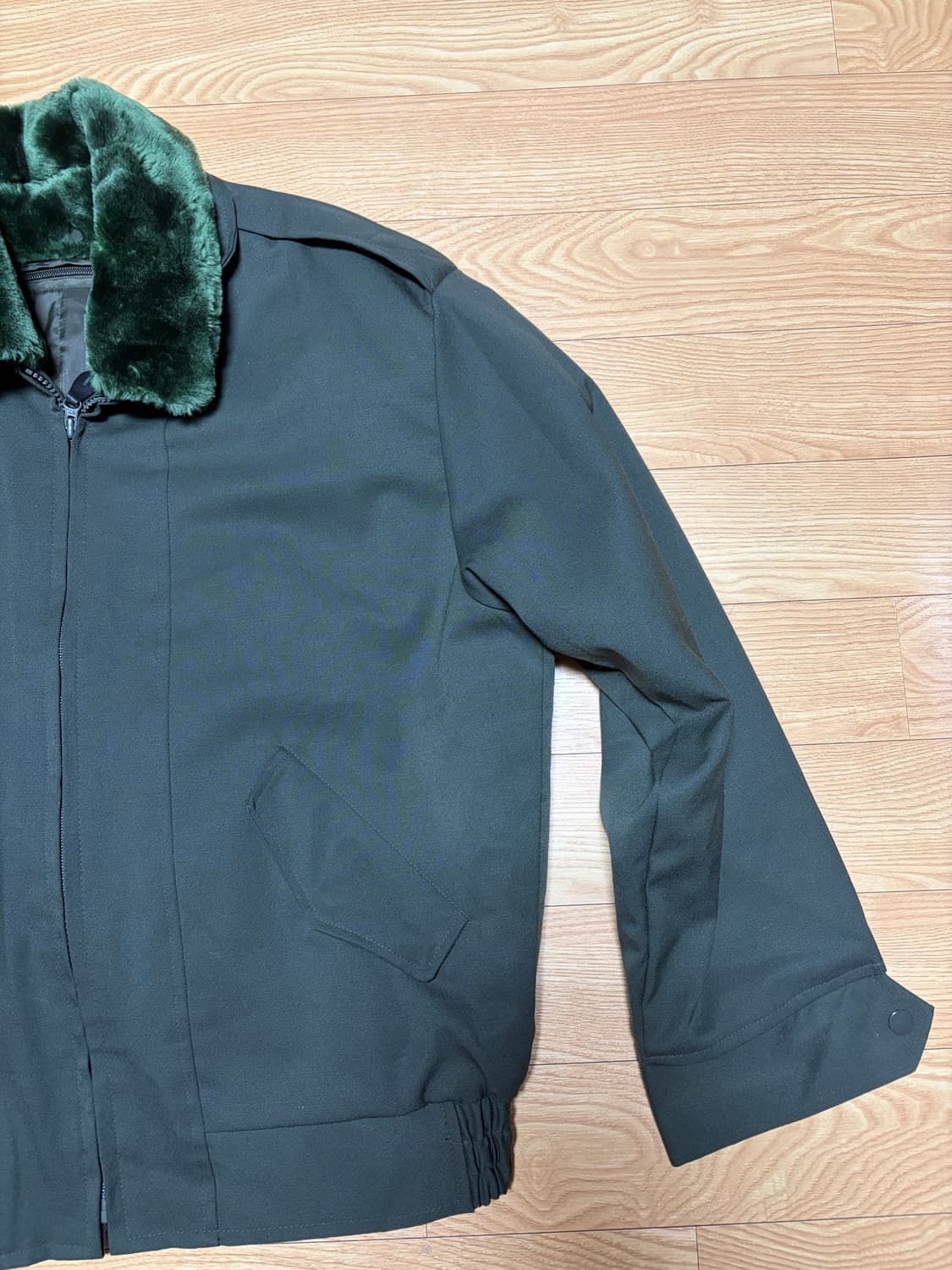 해병대 민무늬 점퍼 상품이미지2