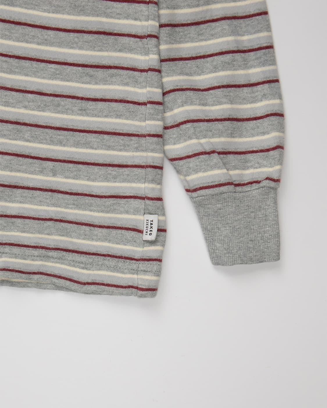 타케오 키쿠치 스트라이프 헨리넥 상품이미지5