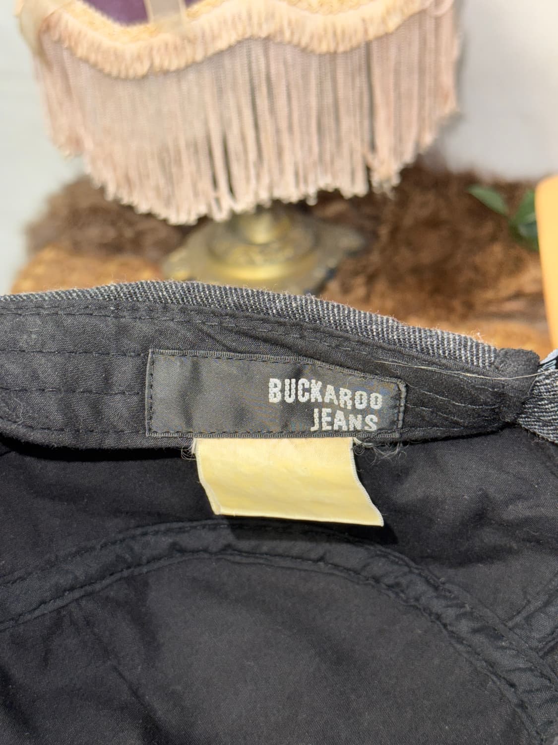 Buckaroo charcoal logo military cap 상품이미지5