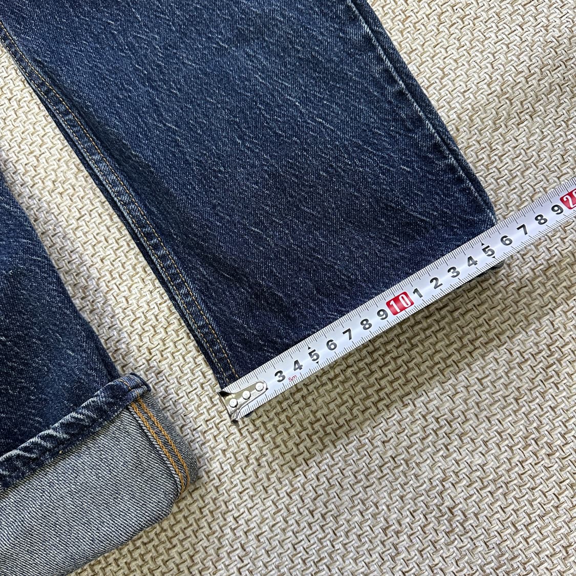 W32L32 리바이스 502 테이퍼드 진 0331D 상품이미지8