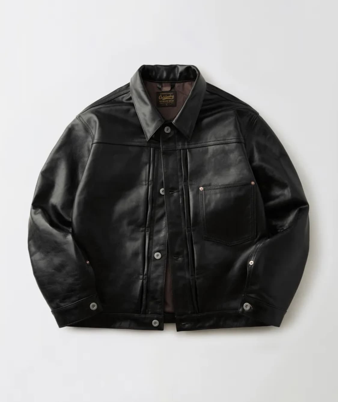 [M] 아웃스탠딩 10주년 티코어 대전판 레더자켓 상품이미지1