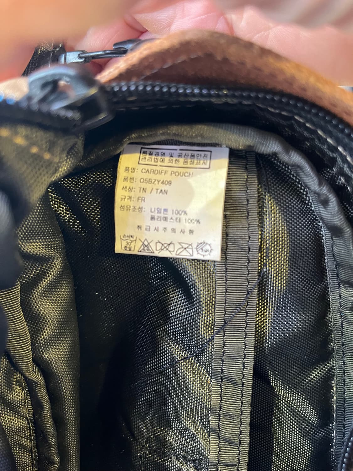 그레고리 구형 로고 카프드 파우치 상품이미지6