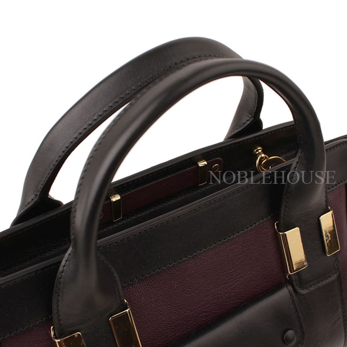 끌로에 퍼플&블랙 리틀앨리스 토트겸 숄더백 상품이미지6