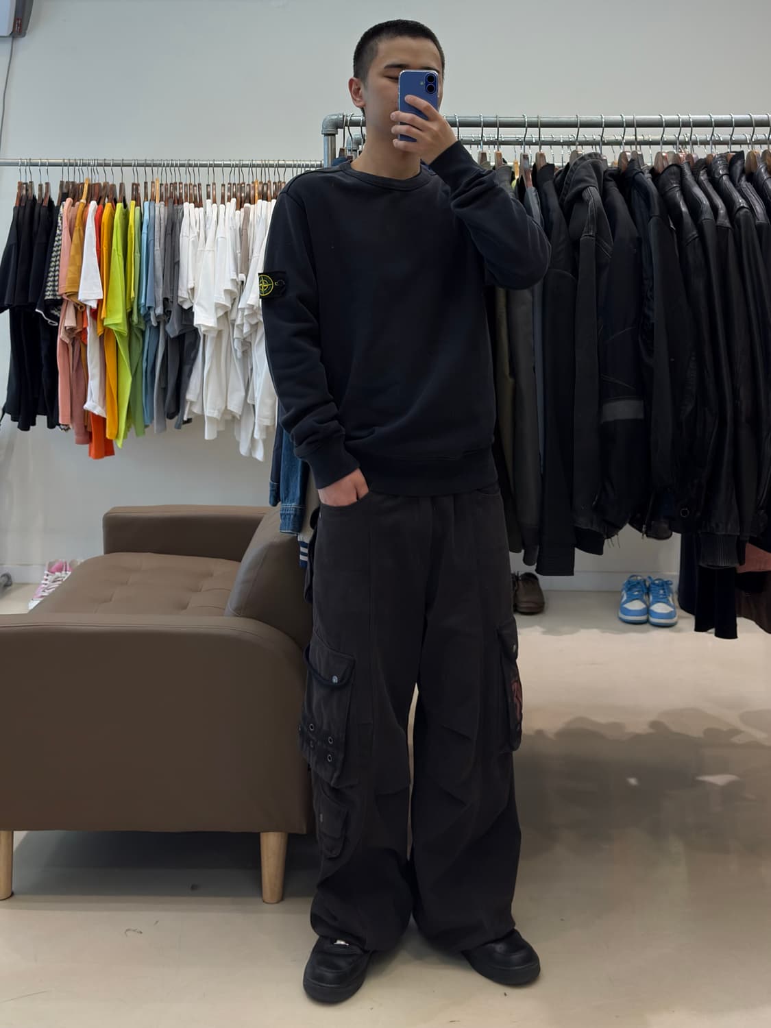 스톤아일랜드 와펜 맨투맨 상품이미지8