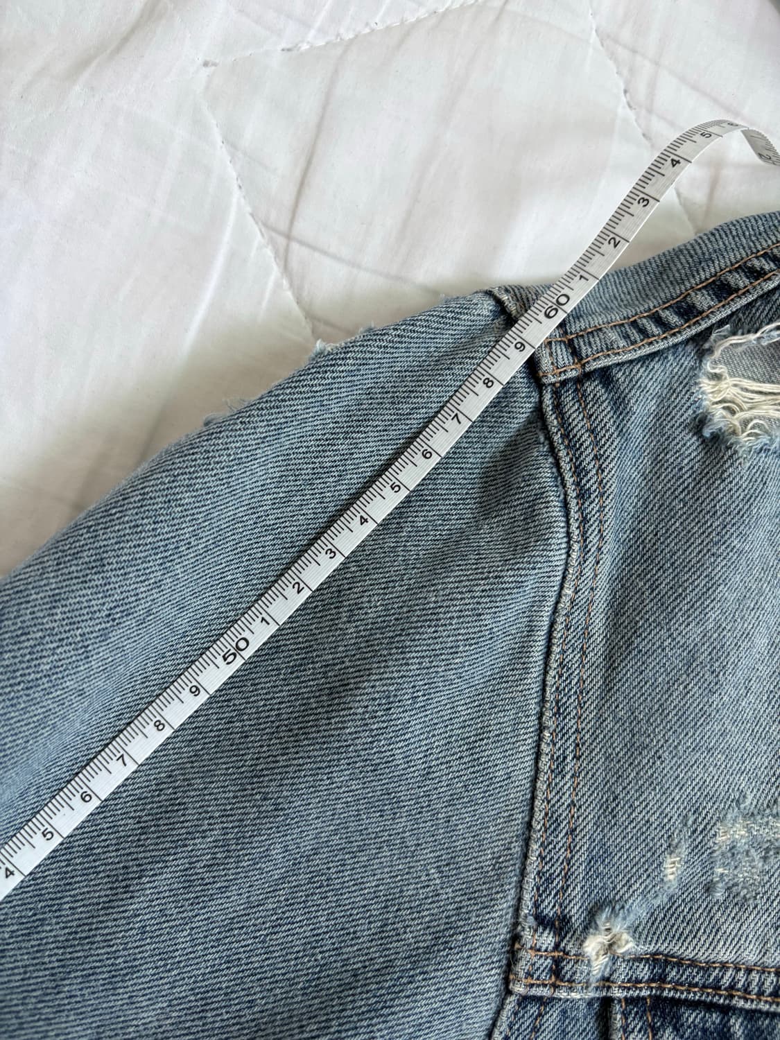 Acne Studios 트레스드 데님 자켓 38 상품이미지8