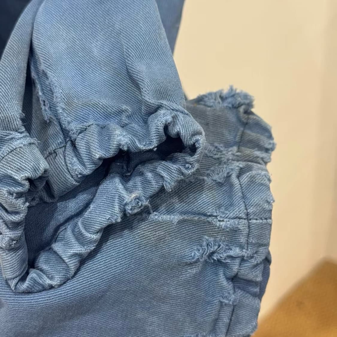 50s-80s 프렌치워크자켓  (선 페이드 인디고) 상품이미지4