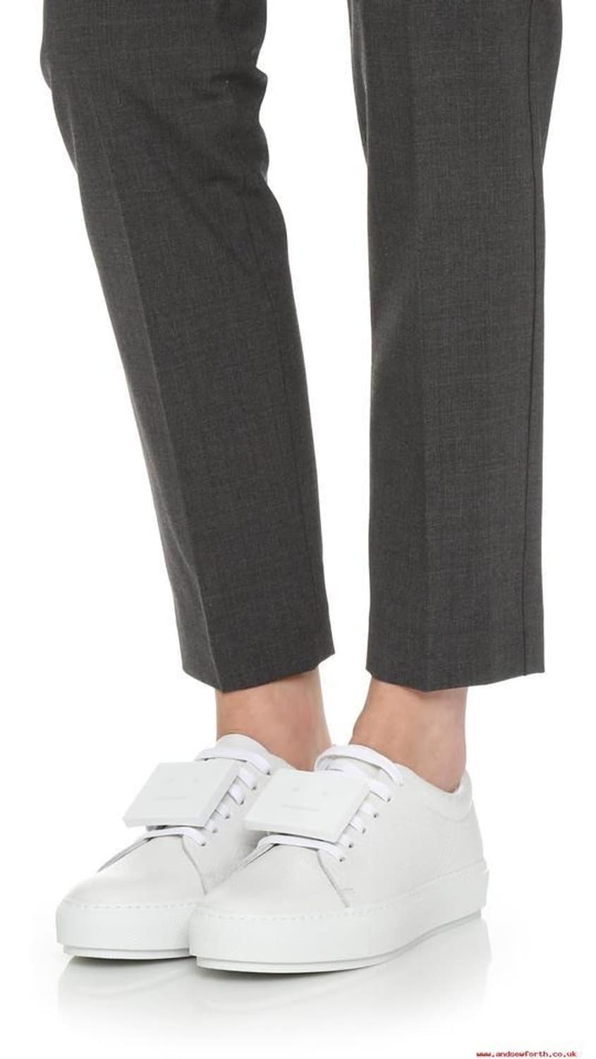 Acne Studios 아크네 레더 스니커즈 정품 새제품38사이즈 상품이미지3