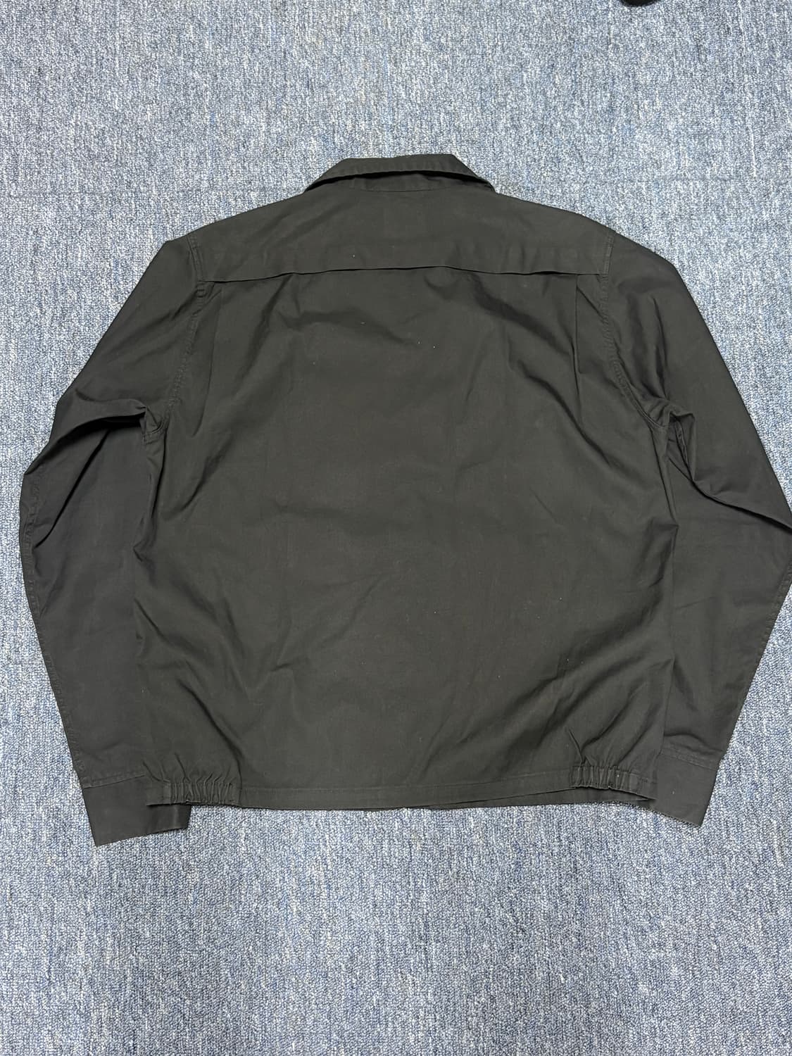 (M)일본 드리즐러 빈티지 스윙탑 자켓 블랙 버드노트 슈가케인 상품이미지3