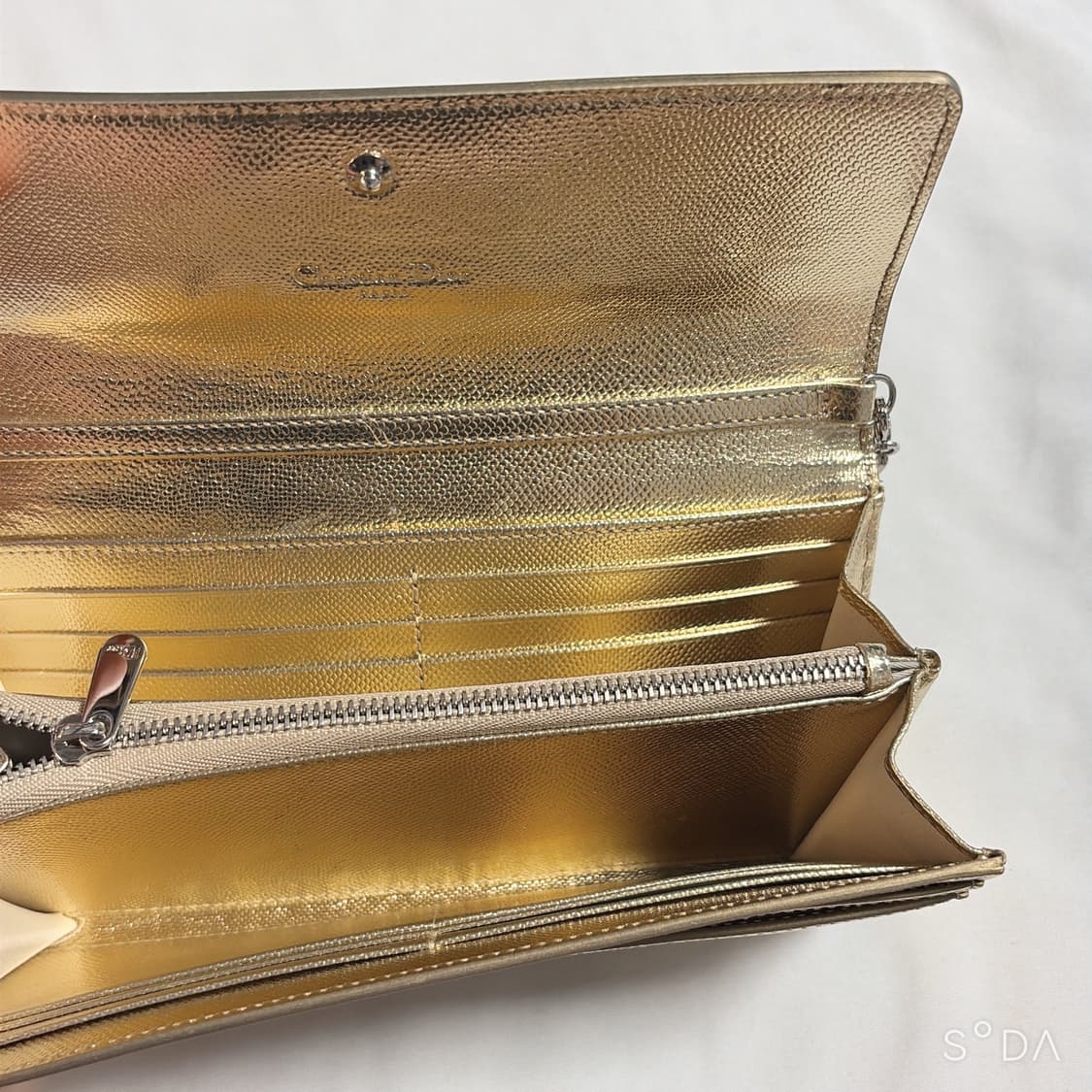 디올 클러치백 골드 상품이미지6