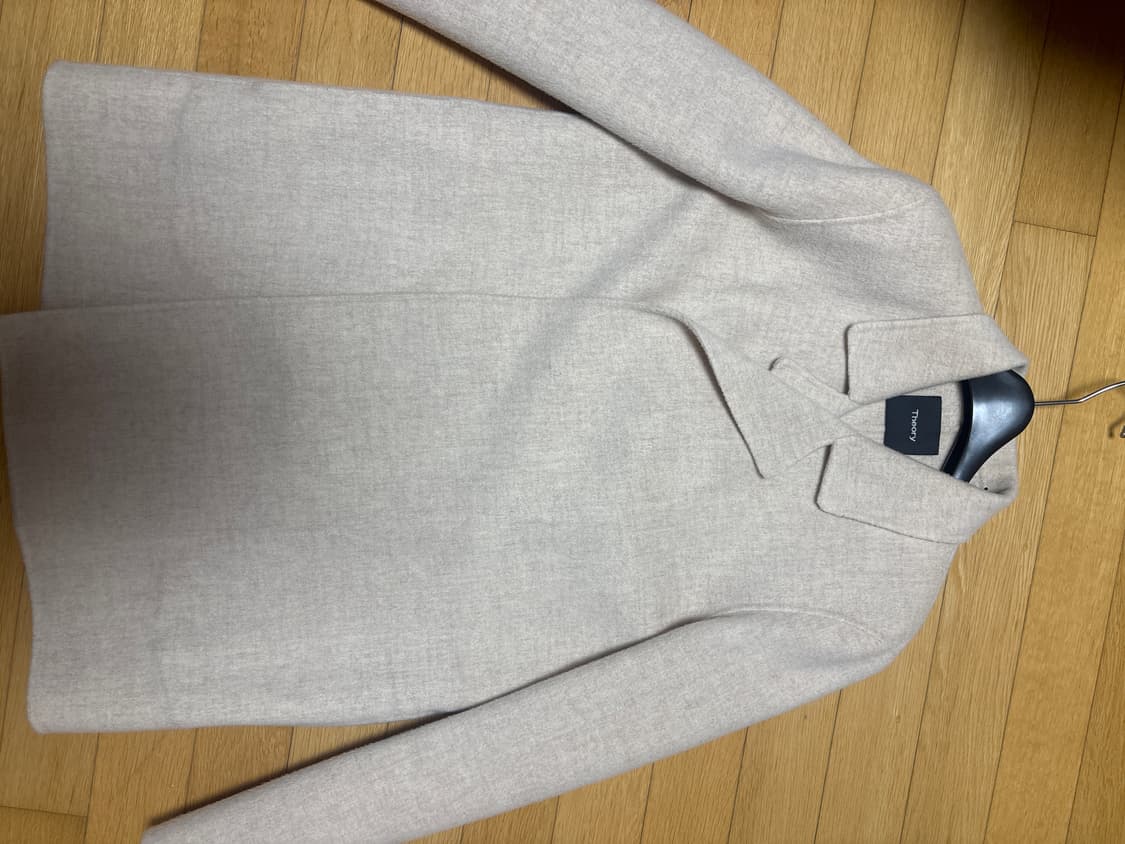 띠어리 실리나 울 코트 베이지 S 상품이미지1