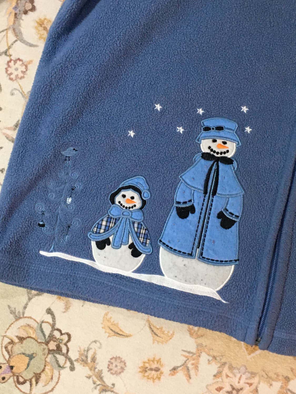 눈사람패치 후리스 상품이미지4