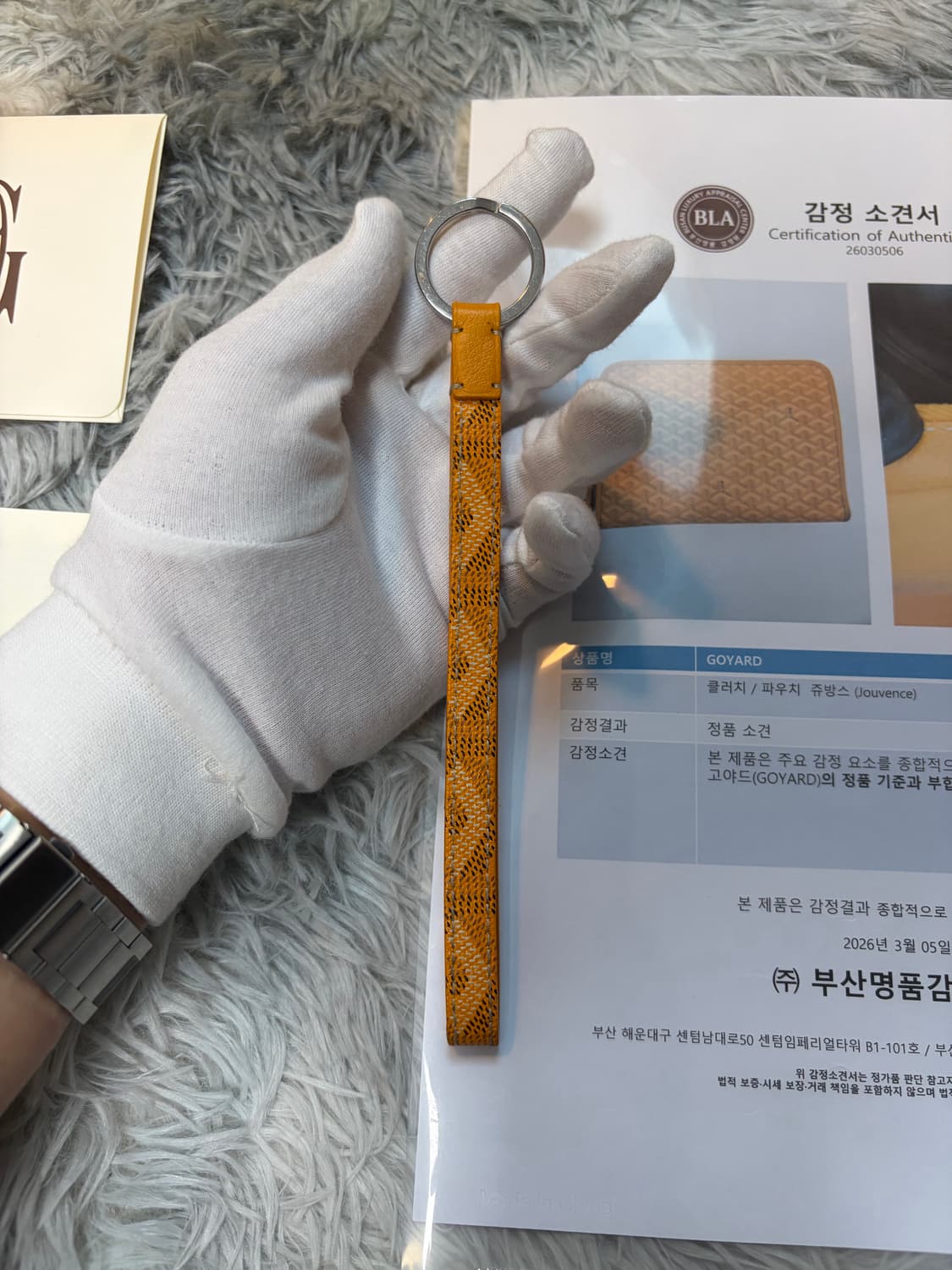 고야드 쥬방스 토일렛백 MM 옐로우 상품이미지9