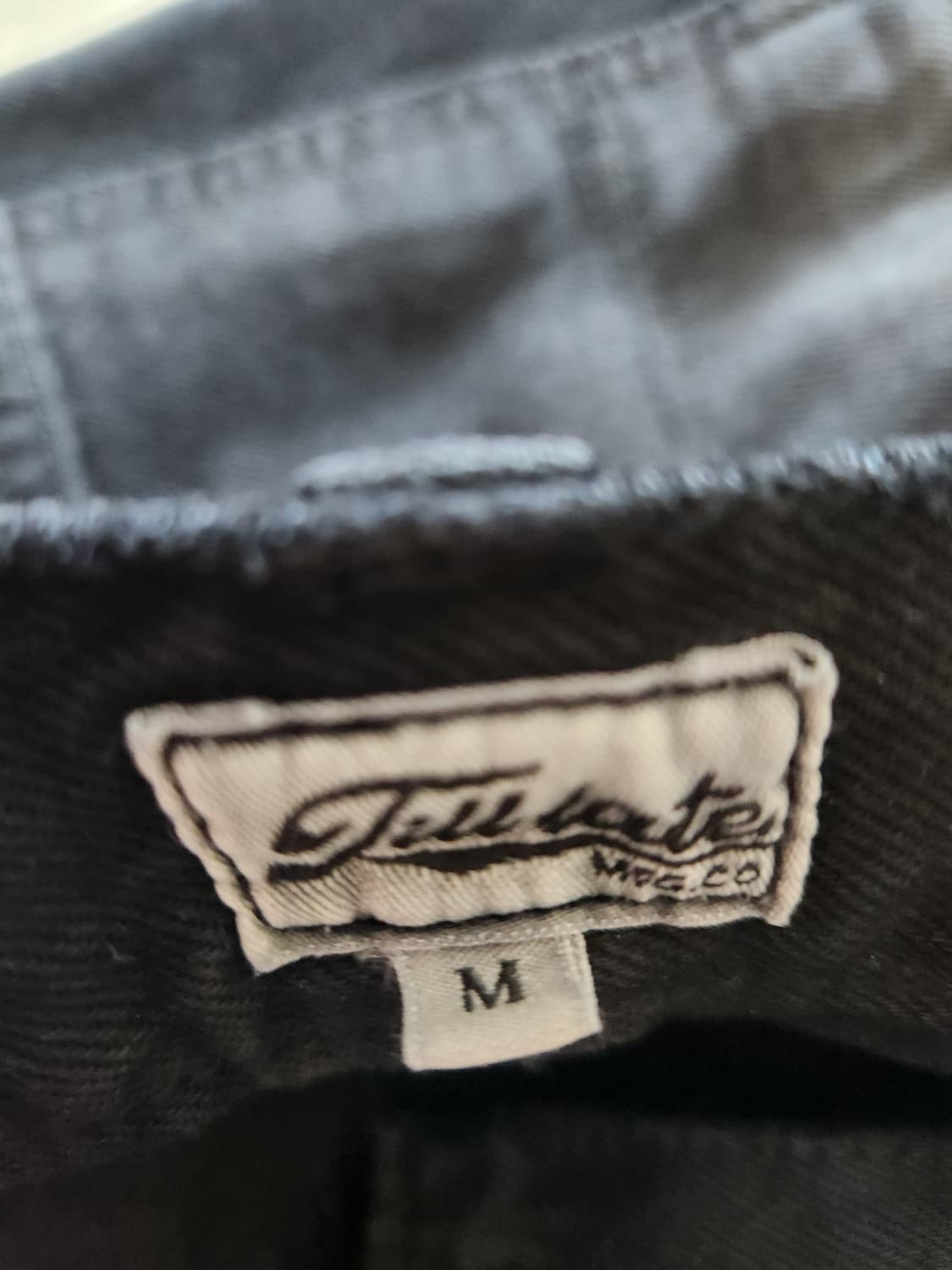 틸레이트 tillate 리워크데님 M 블랙 상품이미지3