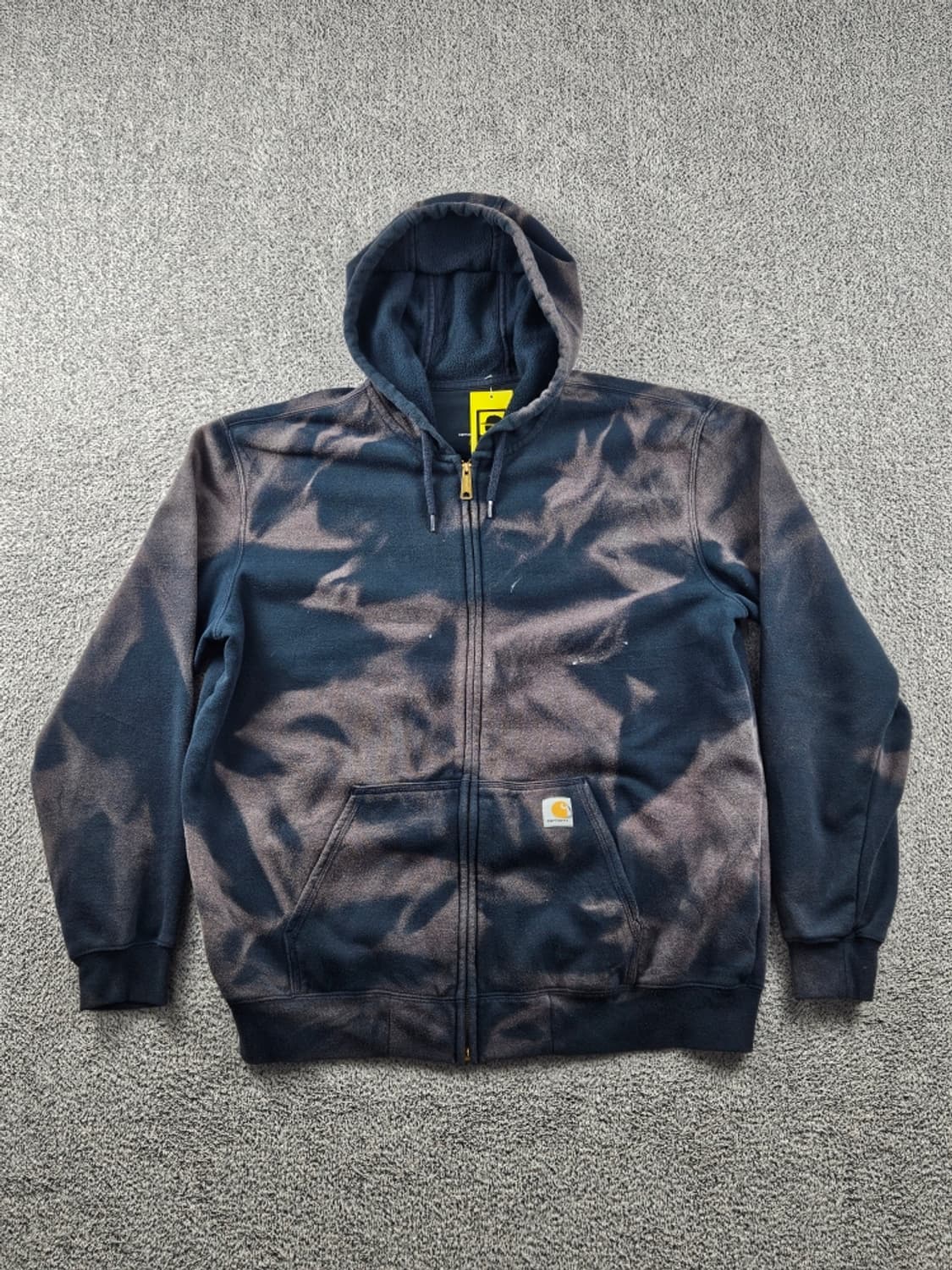 칼하트 다잉 워시드 커스텀 스웻 후드 집업 ( XL ) / 10691 상품이미지2