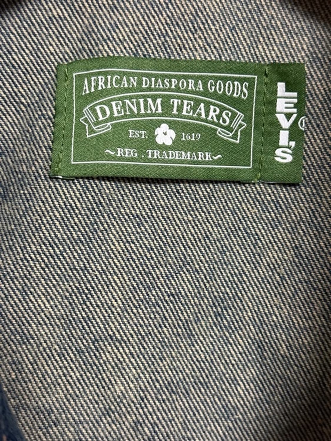 리바이스X데님티어스 트랙자켓 판매합니다. [L] 상품이미지3