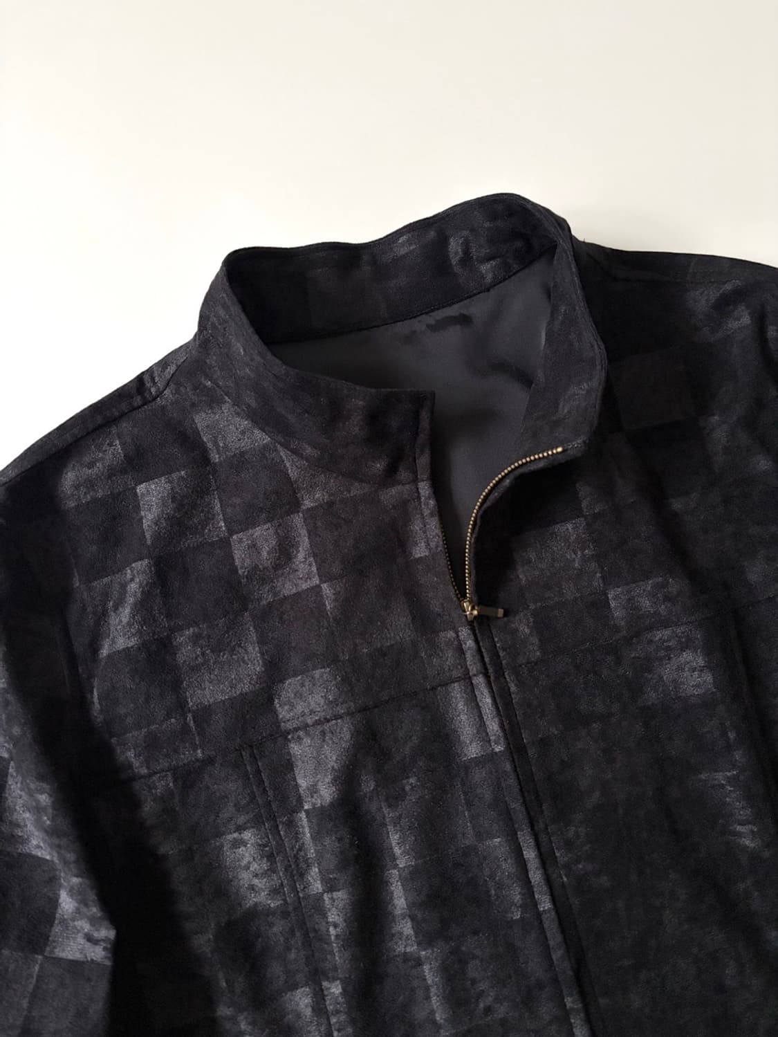 checkerboard zip-up jacket 상품이미지6