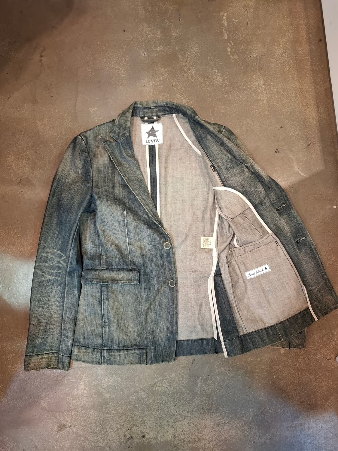 리바이스 데님 블레이져 상품이미지2