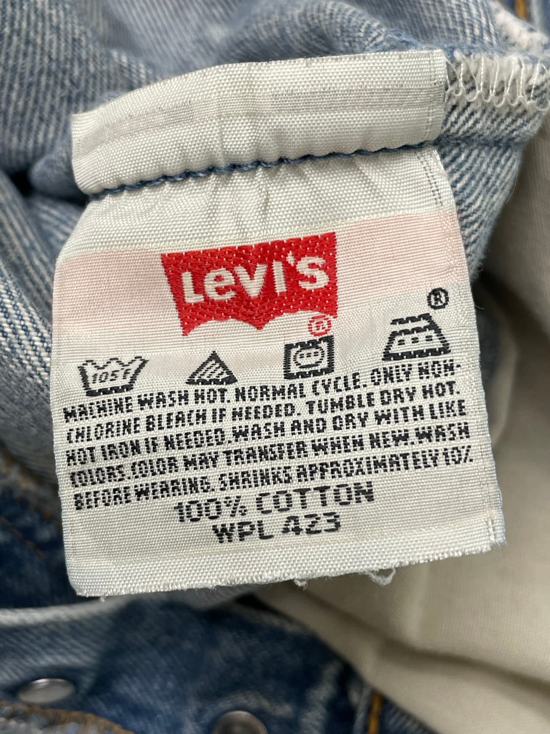 00s USA 빈티지 리바이스 501xx 더티워싱 [W34L32] 상품이미지9