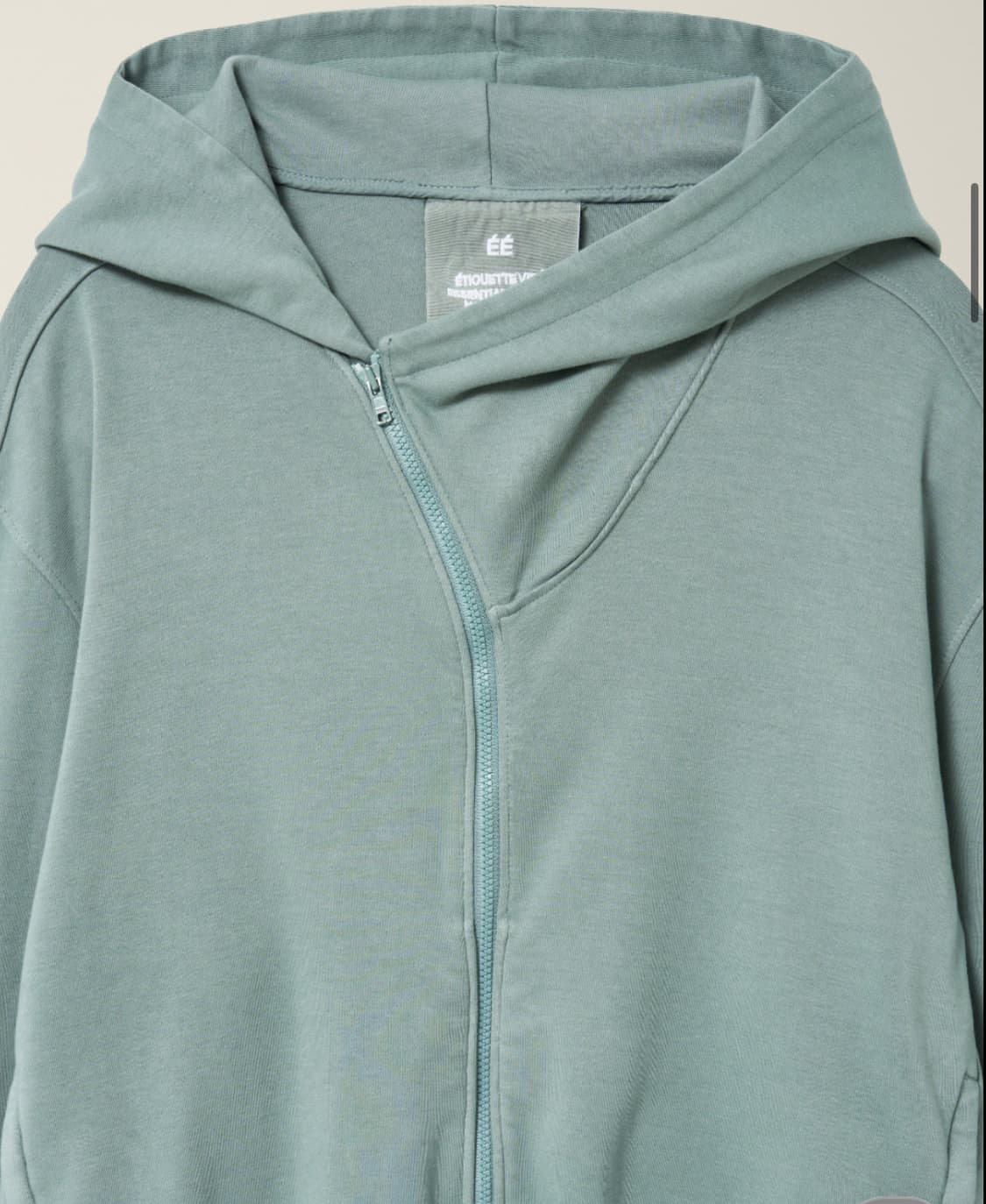 EE 가먼트 후드 집업 그레이시그린 상품이미지2