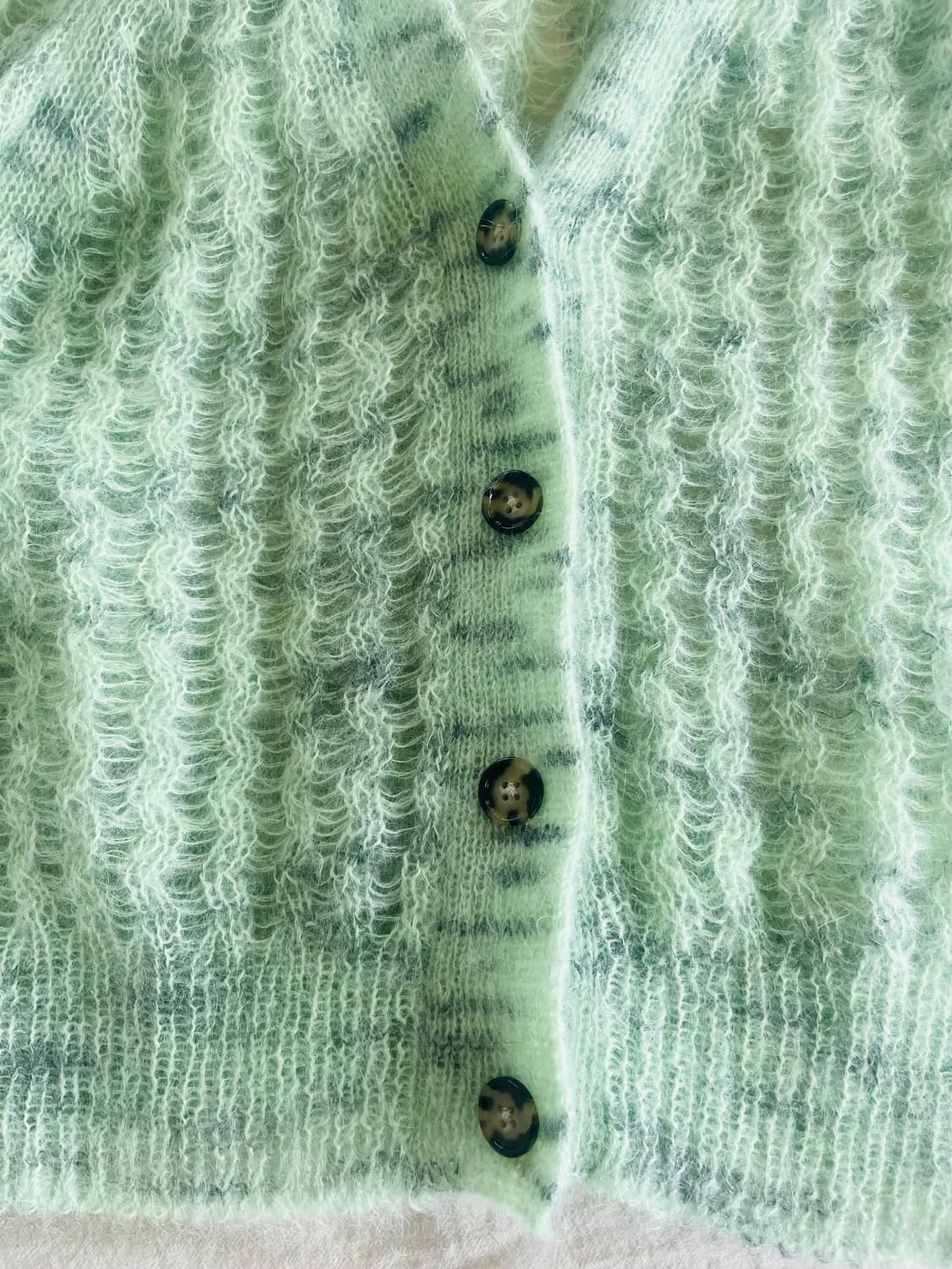 Acne Studio아크에 스튜디오 모헤어 가디건 상품이미지3