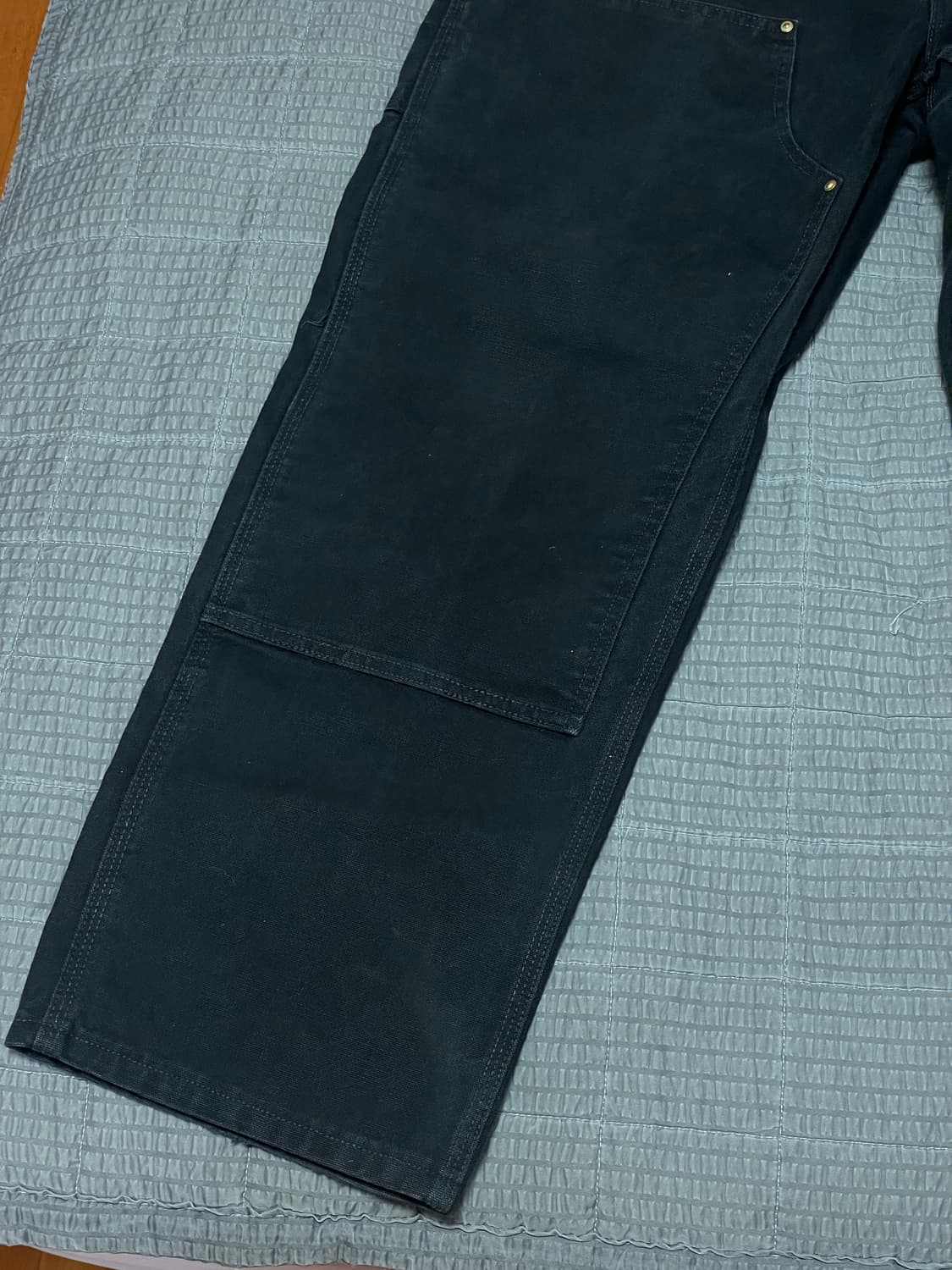 [36] carhartt 칼하트 더블니 워크팬츠 B01 BLK 상품이미지8