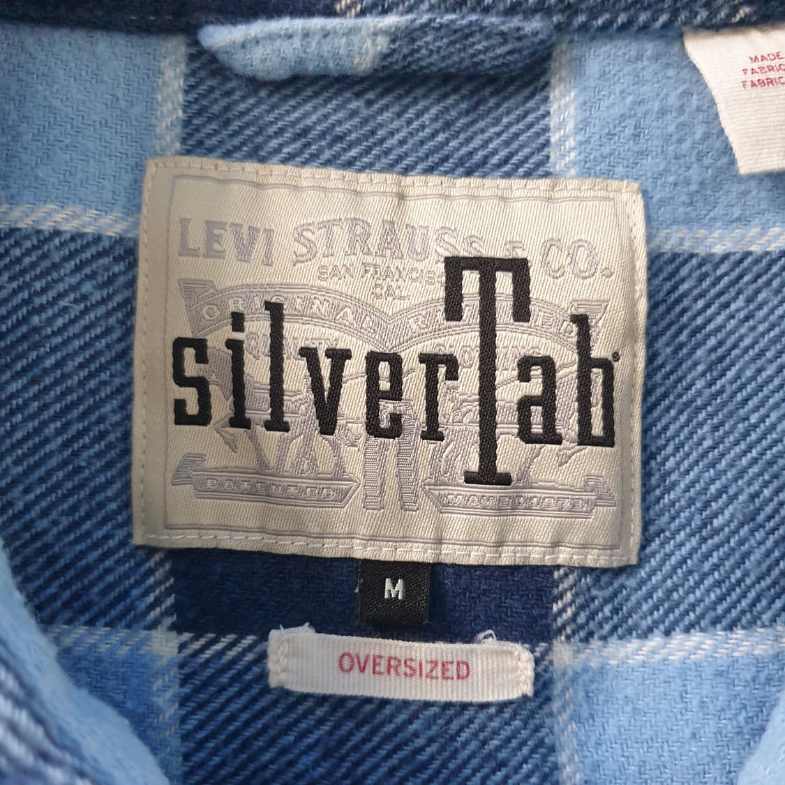 [무료배송] LEVIS SILVER TAB 체크 긴팔 셔츠 상품이미지3