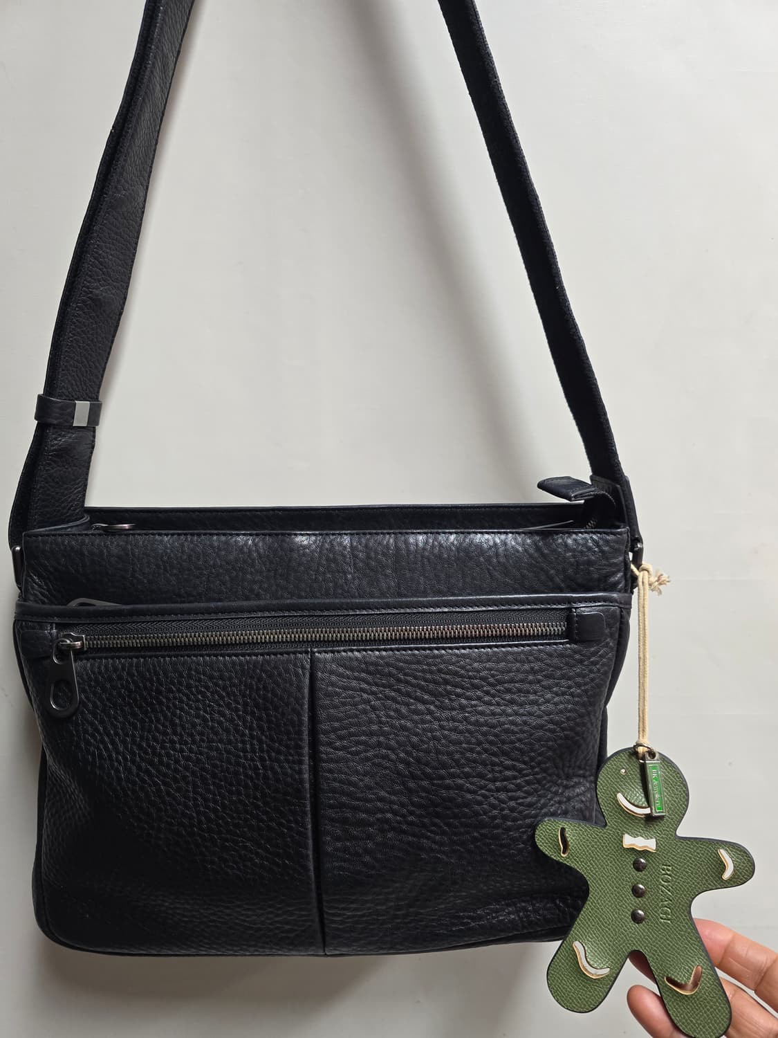 가죽 크로스 가방 (공용) 상품이미지3