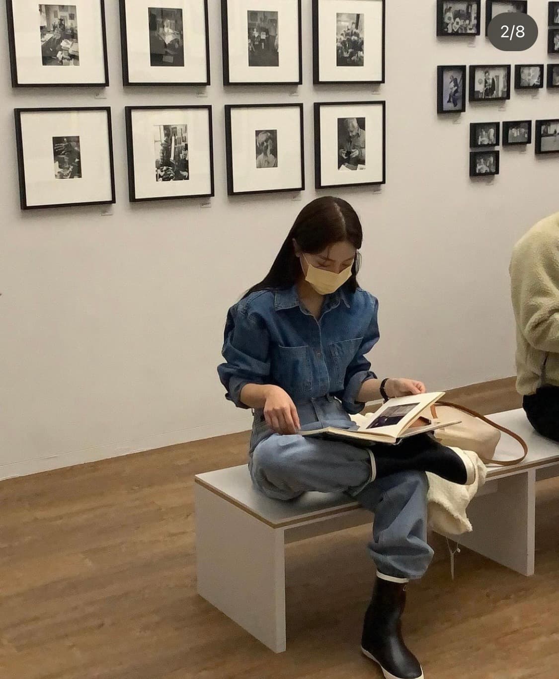 위드아웃썸머 펌킨 데님 셔츠 상품이미지2
