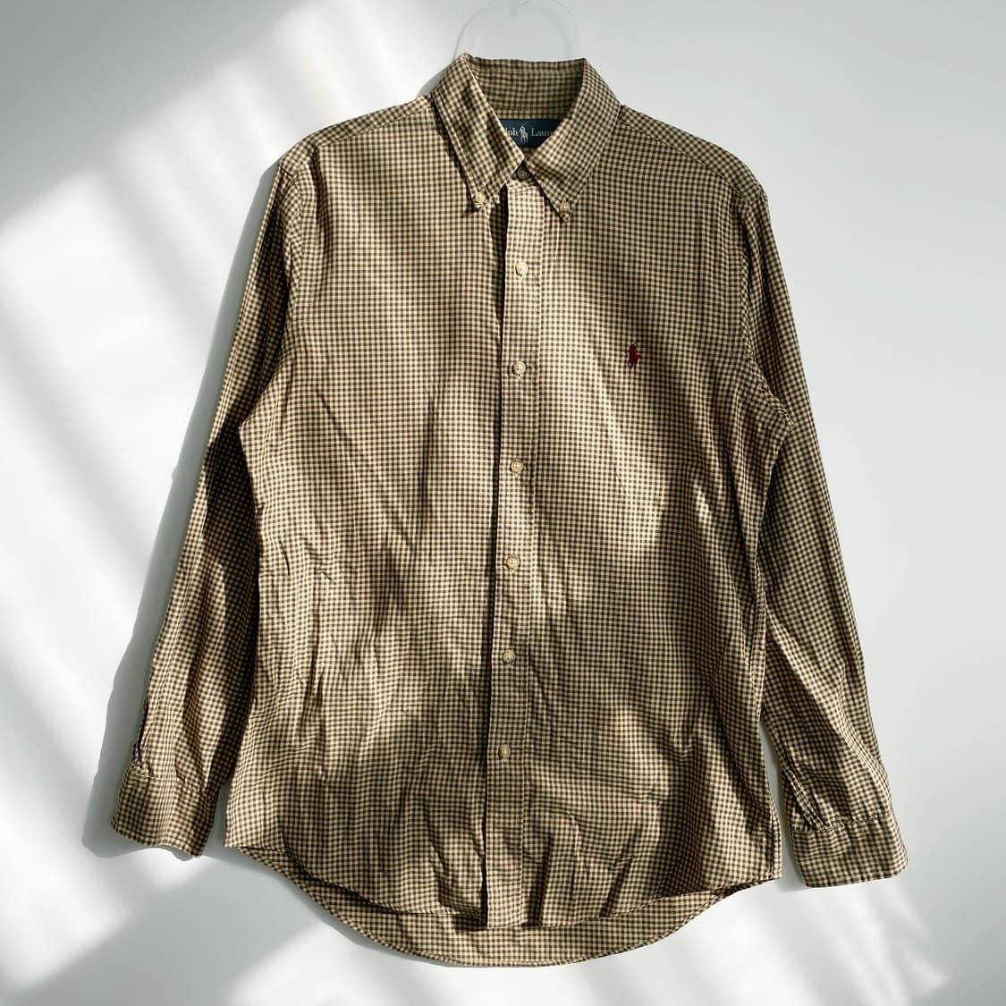C1 폴로 랄프로렌 체크셔츠 95사이즈 상품이미지1